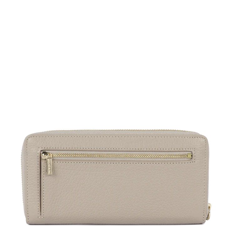 Compagnon Zippé – Cuir Dune Galet – Lancaster Paris