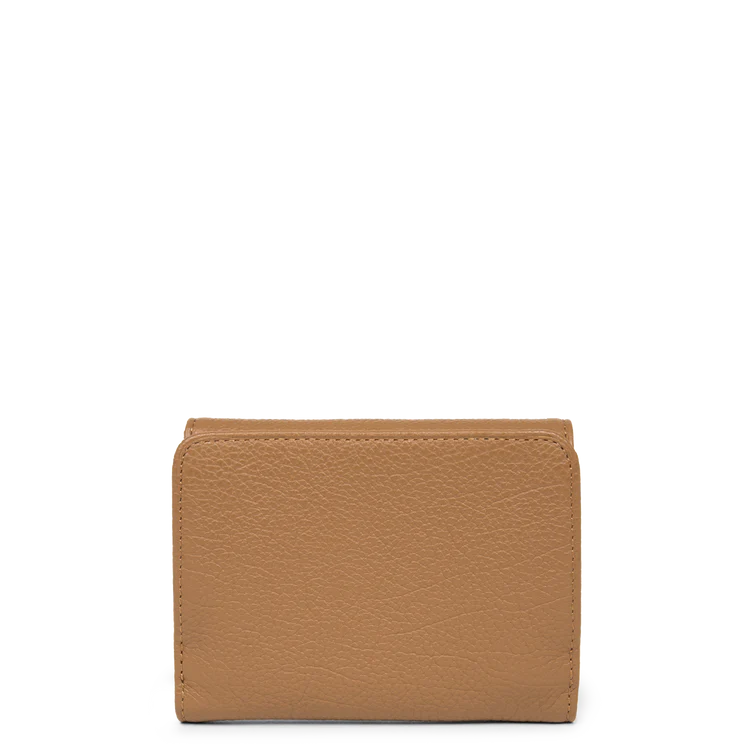 Porte-Monnaie Dos-à-Dos – Cuir Dune Grainé Camel – Lancaster Paris