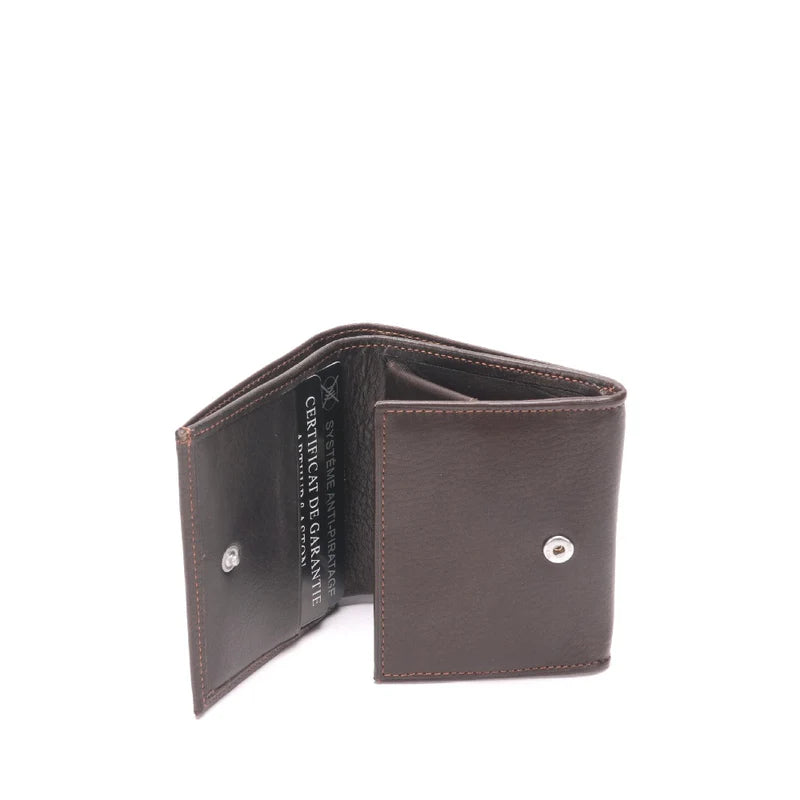 Porte-Monnaie Cuvette Cuir Arthur & Aston Châtaigne