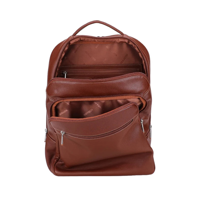 Sac à Dos Cuir Grainé Arthur & Aston Cognac