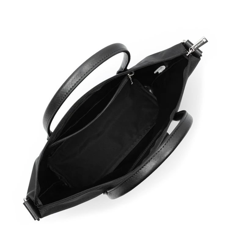 Sac Cabas Mains Zippé Smart KBA Noir – Lancaster Paris