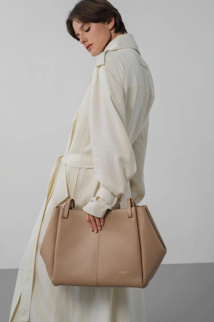 Sac Cabas Épaule Sierra Haus Sable L – Lancaster Paris