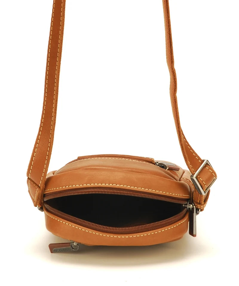Vide-Poche Cuir de Vachette Arthur & Aston Cognac – Réf. 2028