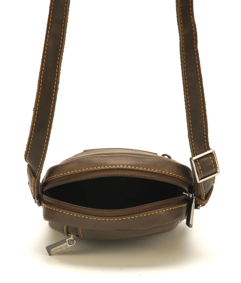 Vide-Poche Cuir de Vachette Arthur & Aston Châtaigne – Réf. 2028