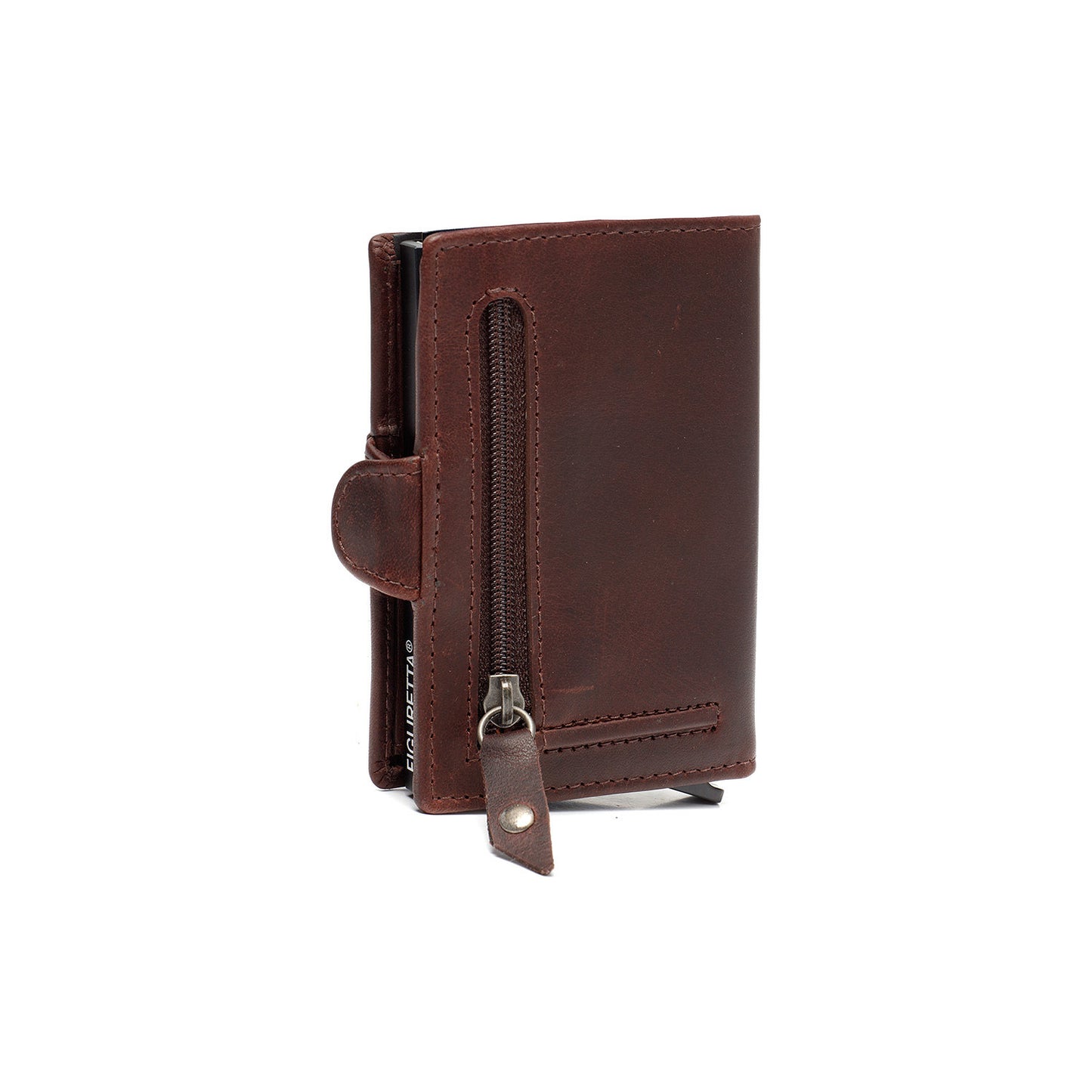 Porte-Cartes Cuir Chesterfield Lagos Marron