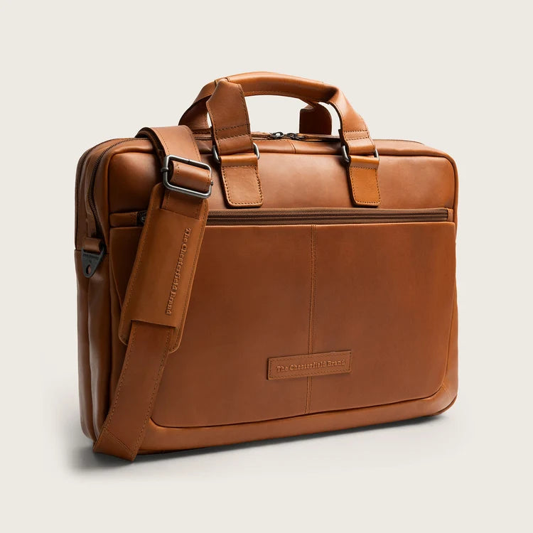 Sac affaires The chesterfield Seth cognac