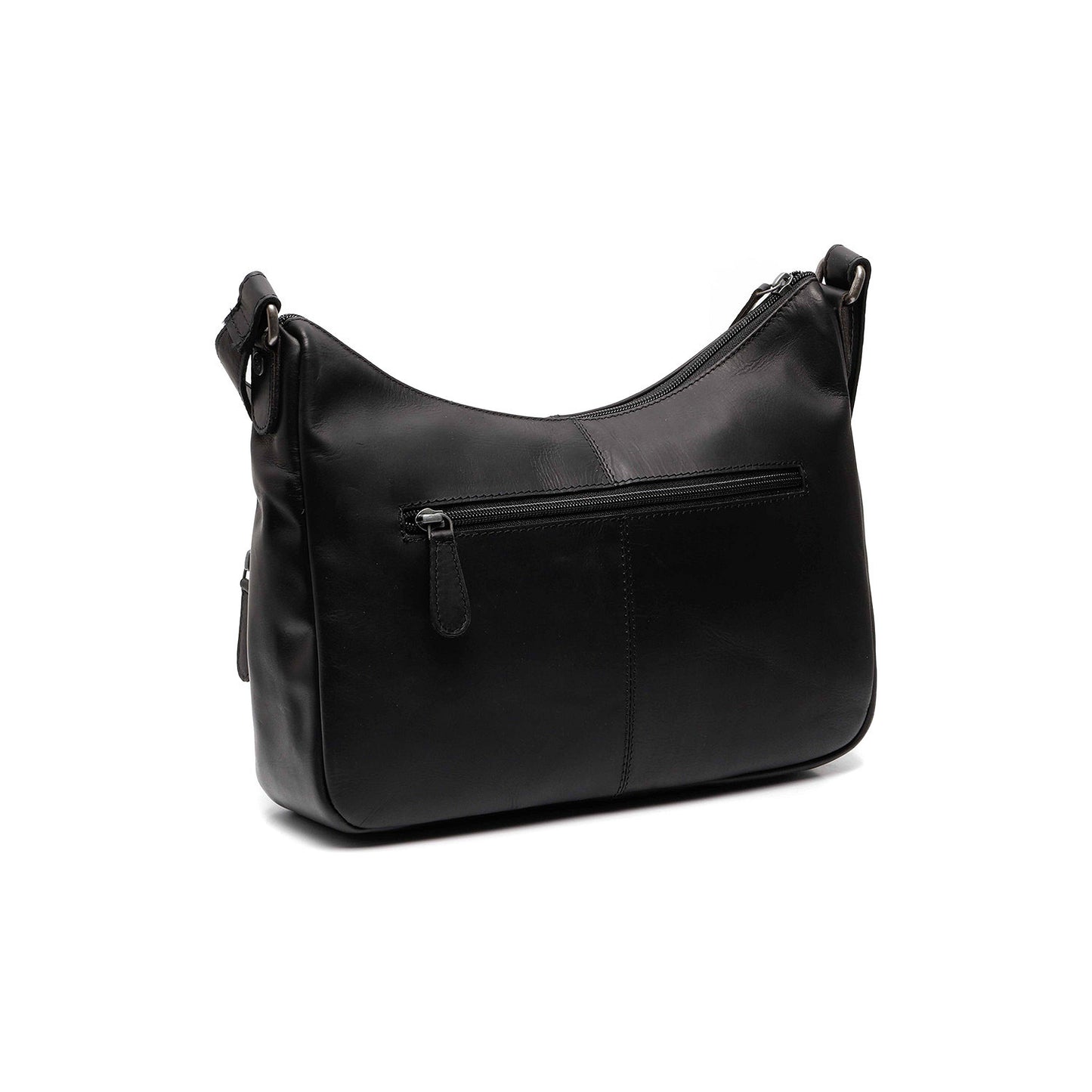 Sac Bandoulière Cuir Chesterfield Noir