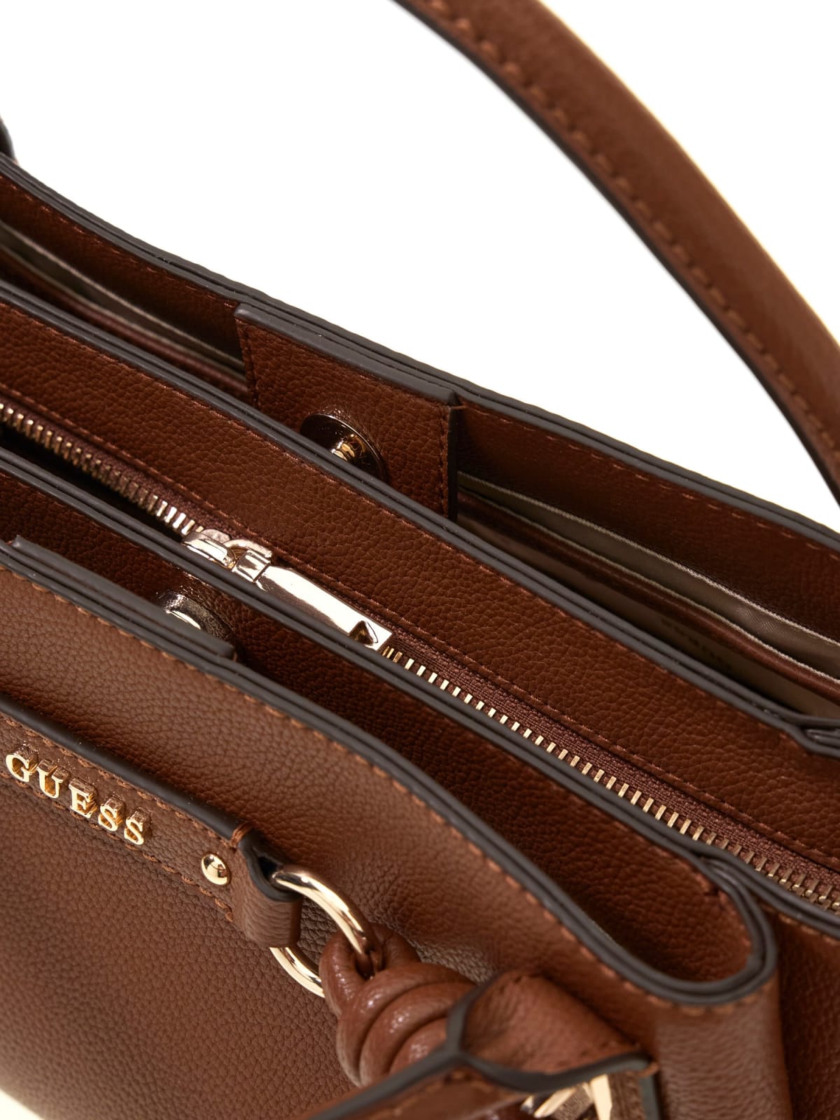 Sac Porte-Main GUESS Camélia Cognac
