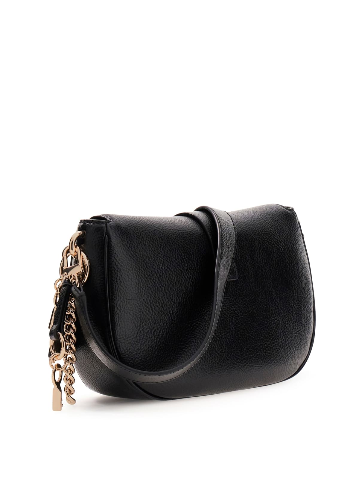 Sac Bandoulière Double Porté GUESS Brooke Noir