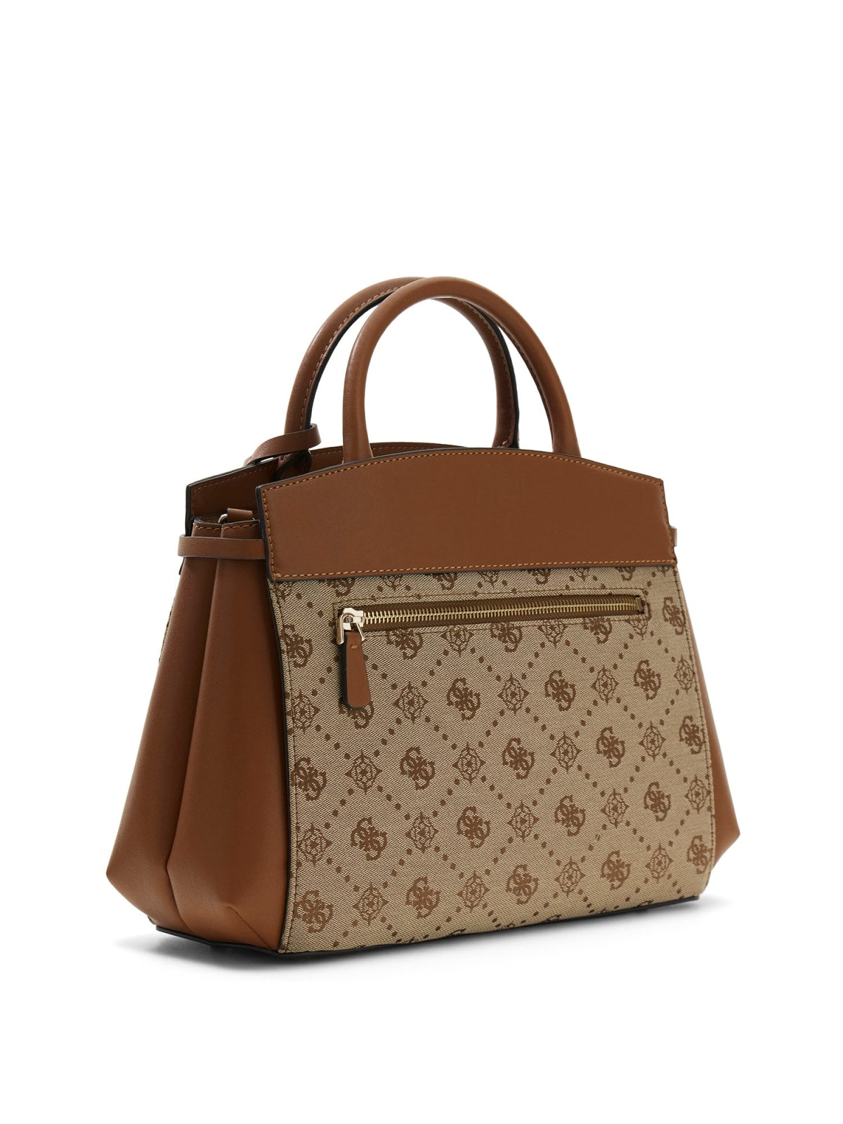 Sac Porte-Mains GUESS Melinda Logo Latte Logo – Grand Modèle