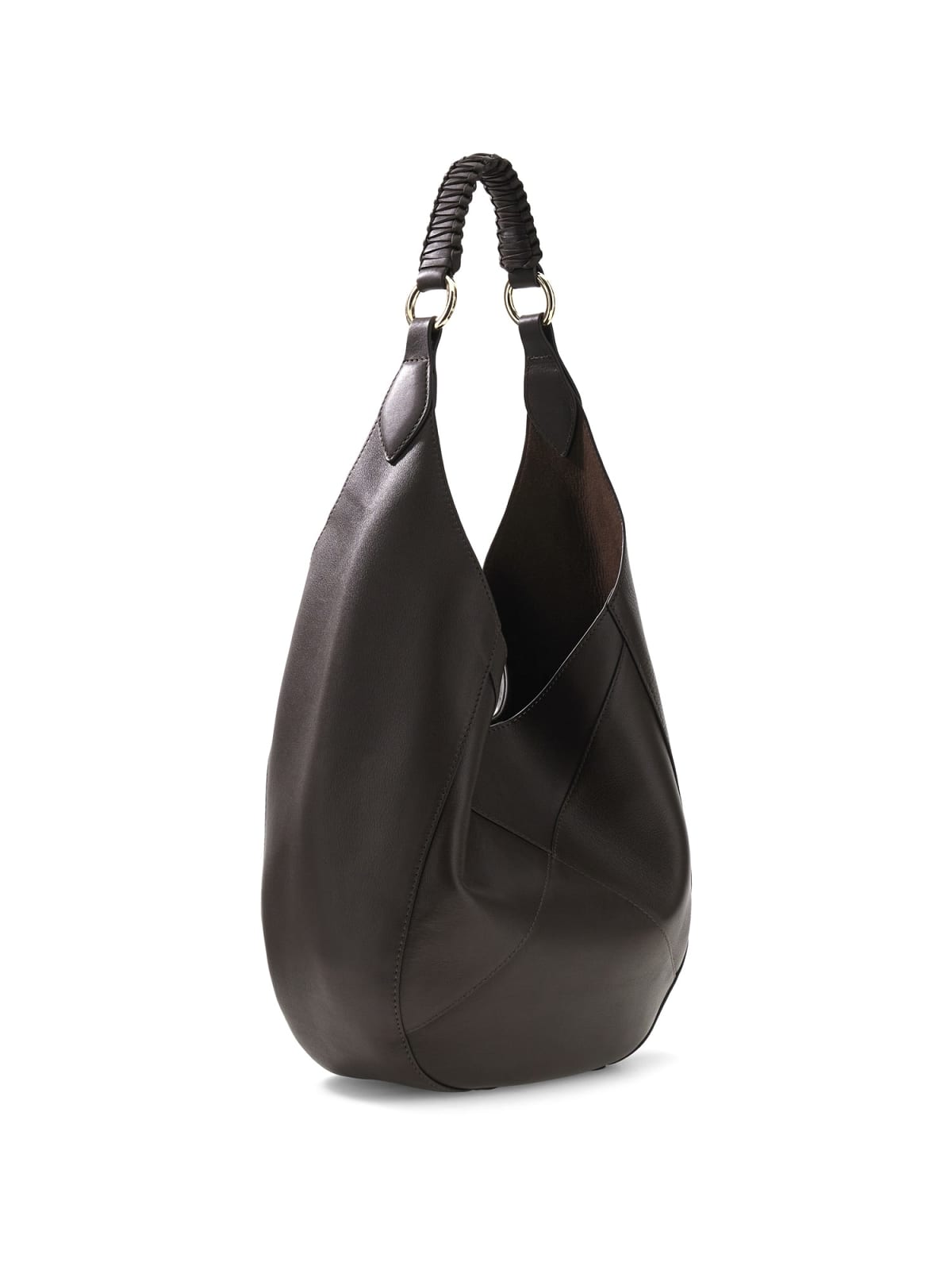 Sac Porte-Épaule GUESS Marron Foncé Cuir