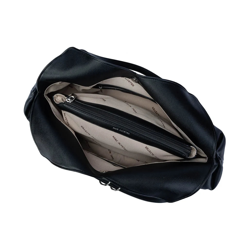 SAC PORTE EPAULE MAC ALYSTER MILAN NOIR