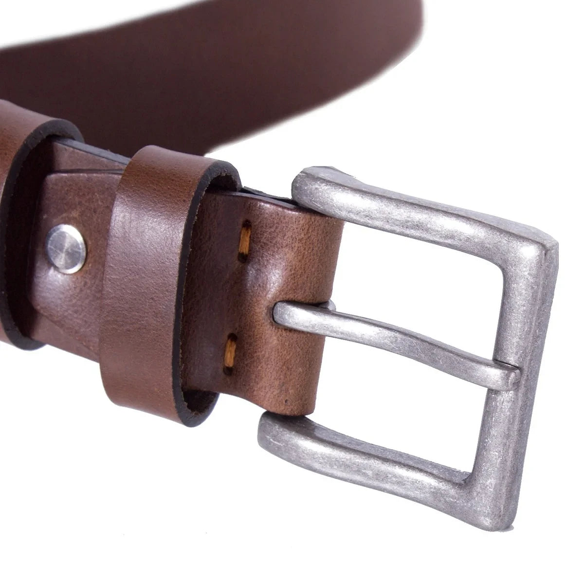 Ceinture Cuir Chesterfield Brandon Marron