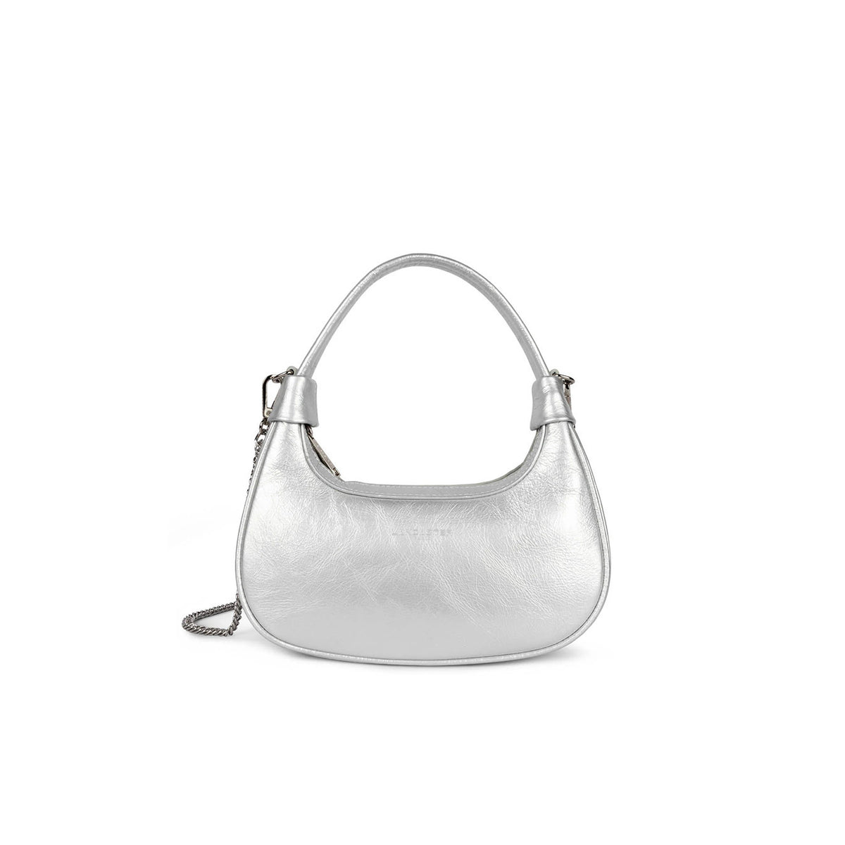 Mini Sac Hobo Aura Blanc Nacré – Lancaster Paris