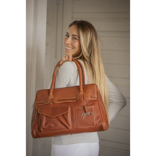Sac porte épaule maelys GM cognac Pénélope