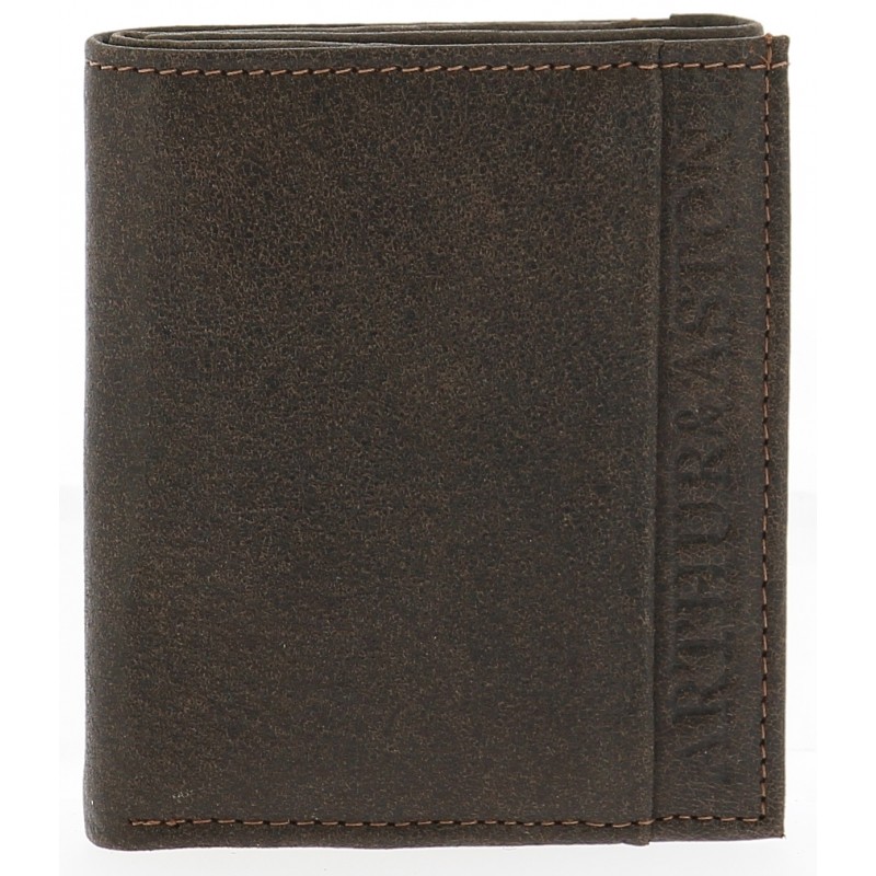 PORTE-MONNAIE À PRESSION DIEGO CUIR VACHETTE