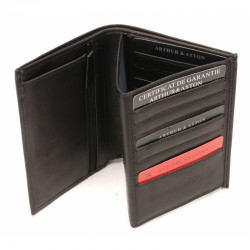 PORTEFEUILLE EN CUIR PLONGÉ