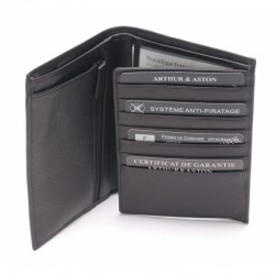 PORTEFEUILLE PABLO CUIR PLONGÉ