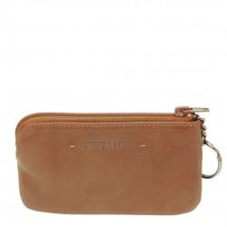 PORTE MONNAIE ZIPPÉE CUIR JOHANY