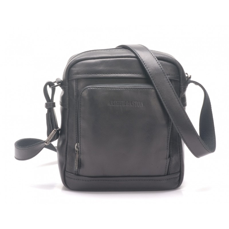 ARTHUR & ASTON PABLO MOYEN MODÈLE SAC TRAVERS  CUIR PLONGÉ