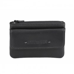 PORTE MONNAIE ZIPPÉE CUIR JOHANY