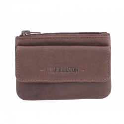 PORTE MONNAIE ZIPPÉE CUIR JOHANY