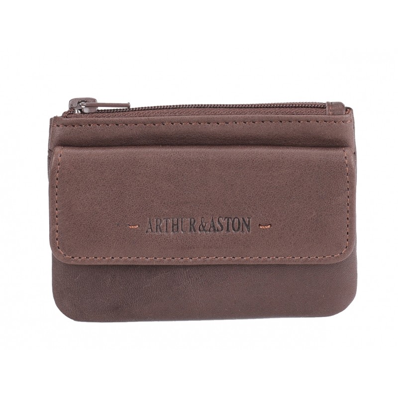 PORTE MONNAIE ZIPPÉE CUIR JOHANY