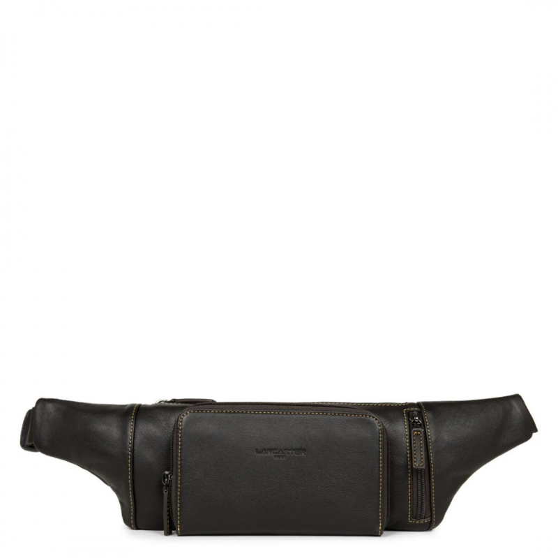 LANCASTER SAC BANANE HOMME SOFT VINTAGE