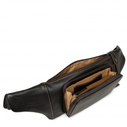 LANCASTER SAC BANANE HOMME SOFT VINTAGE