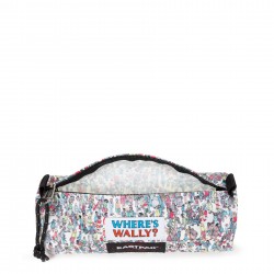 EASTPAK BENCHMARK SINGLE WALLY PATTERN WHITE