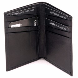 PORTE-CARTES PABLO CUIR PLONGÉ