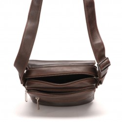 ARTHUR & ASTON PABLO SAC TRAVERS CUIR PLONGÉ