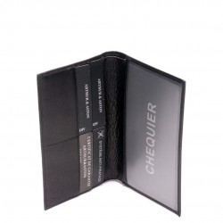PORTE-CHÉQUIER PABLO CUIR PLONGÉ