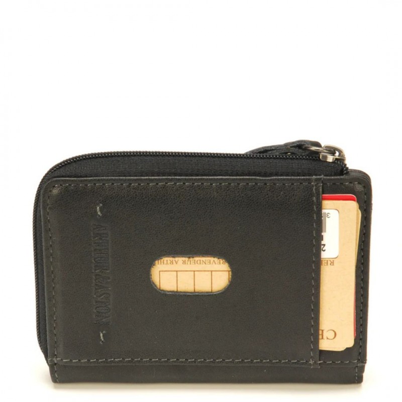 PORTE-MONNAIES JOHANY ET CARTES CUIR