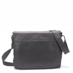 BESACE MESSENGER PABLO CUIR PLONGÉ