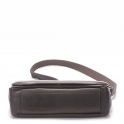 BESACE MESSENGER PABLO CUIR PLONGÉ