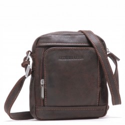 ARTHUR ET ASTON CRISTIANO PETIT MODÈLE SACOCHE TRAVERS CUIR DESTROY