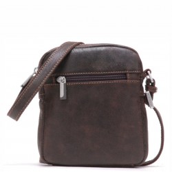 ARTHUR ET ASTON CRISTIANO PETIT MODÈLE SACOCHE TRAVERS CUIR DESTROY