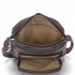 ARTHUR ET ASTON CRISTIANO PETIT MODÈLE SACOCHE TRAVERS CUIR DESTROY