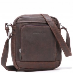 ARTHUR & ASTON CRISTIANO CUIR DESTROY SACOCHE TRAVERS