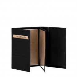 LES ATELIERS FOURES PROMÉTHÉE DOUBLE RABAT GRAND PORTEFEUILLE