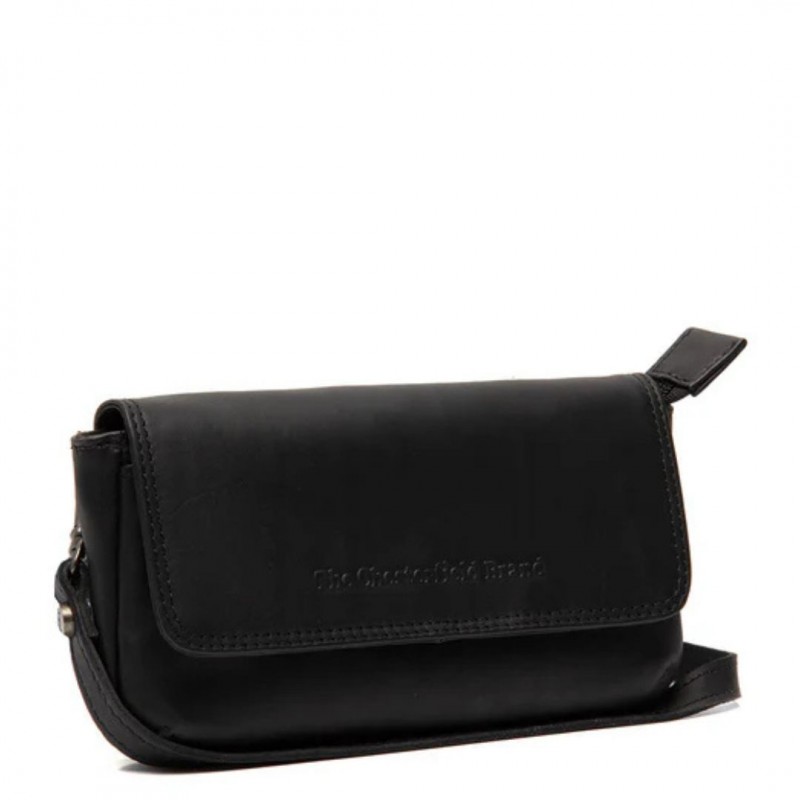 LE CHESTERFIELD BRAND NELSON ÉTUI DE TÉLÉPHONE EN CUIR NOIR NELSON
