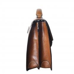 ARTHUR & ASTON GEORGES SACOCHE CUIR VACHETTE