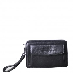 ARTHUR & ASTON POCHETTE GEORGES CUIR VACHETTE