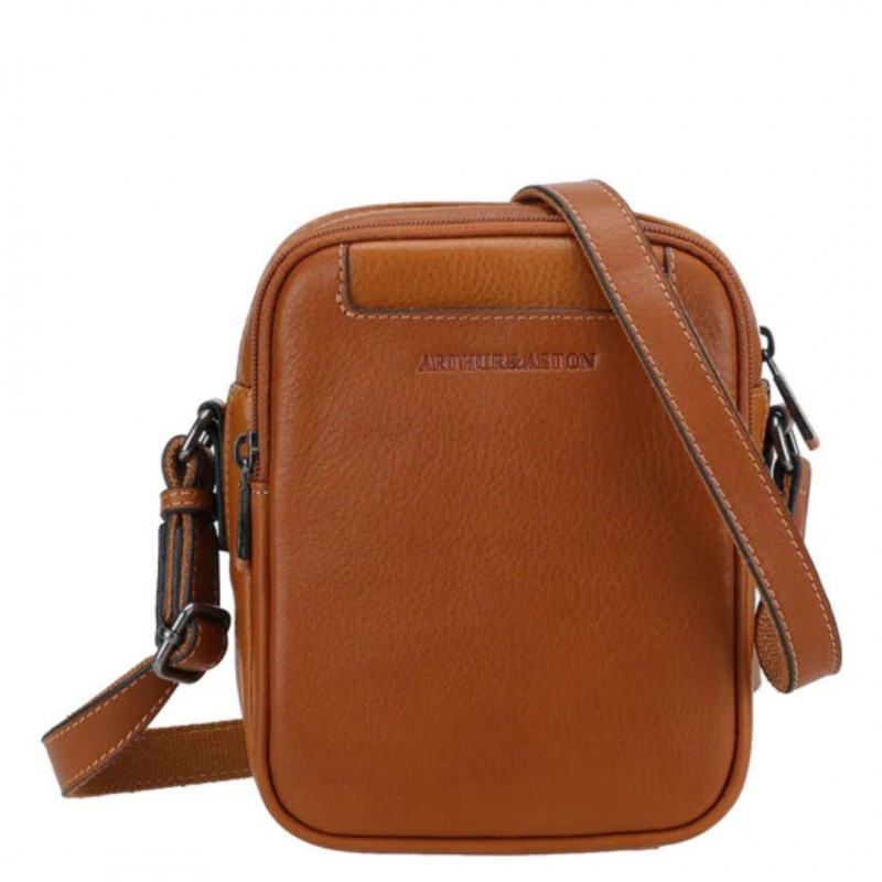 ARTHUR ET ASTON LEON SAC TRAVERS  CUIR