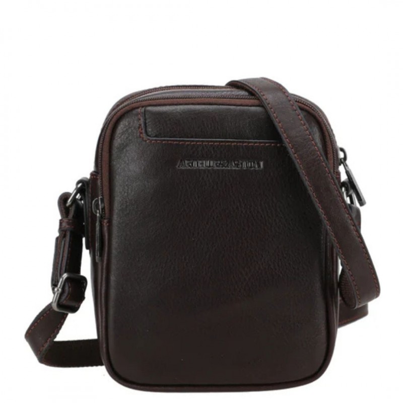 ARTHUR ET ASTON LEON SAC TRAVERS  CUIR