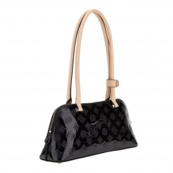 GUESS SAC D'ÉPAULE ARNELA LOGO 4G PIVOINE