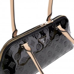 GUESS SAC D'ÉPAULE ARNELA LOGO 4G PIVOINE