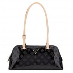 GUESS SAC D'ÉPAULE ARNELA LOGO 4G PIVOINE