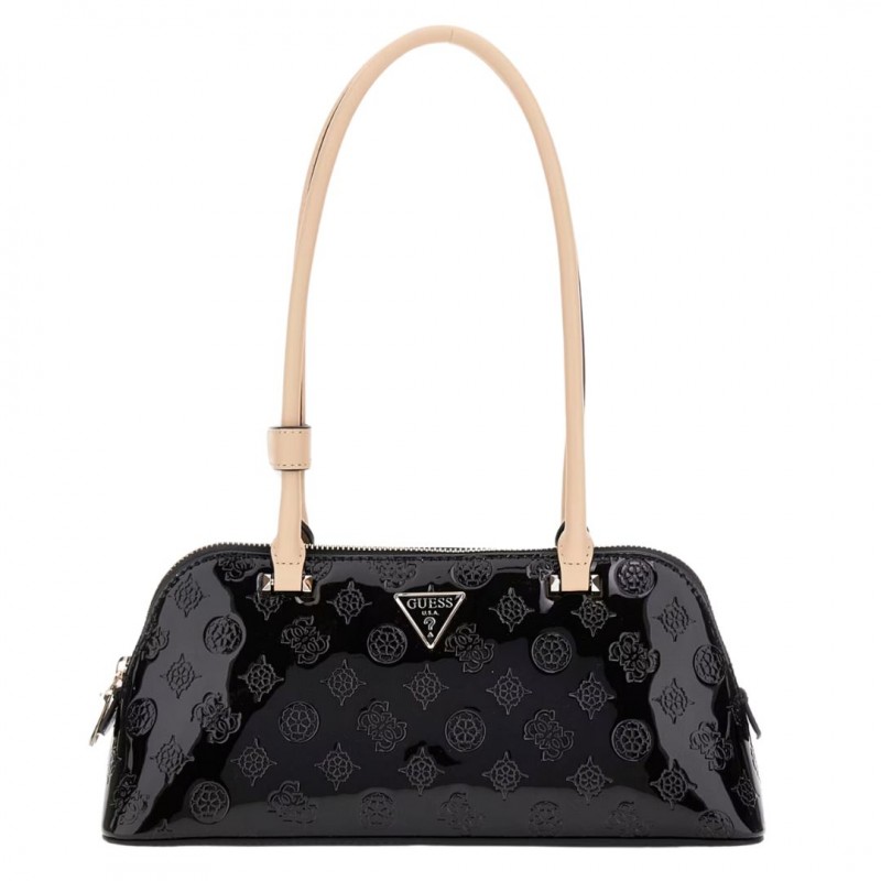 GUESS SAC D'ÉPAULE ARNELA LOGO 4G PIVOINE